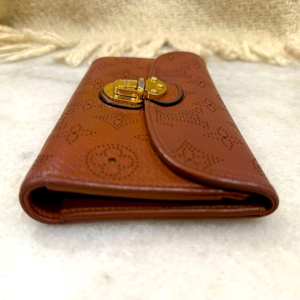 Louis Vuitton Amelia Wallet Monogram Long Wallet Cognac Brown - Picture 8 of 16